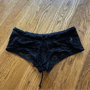 Black Lace Bikini Bottom cover-up